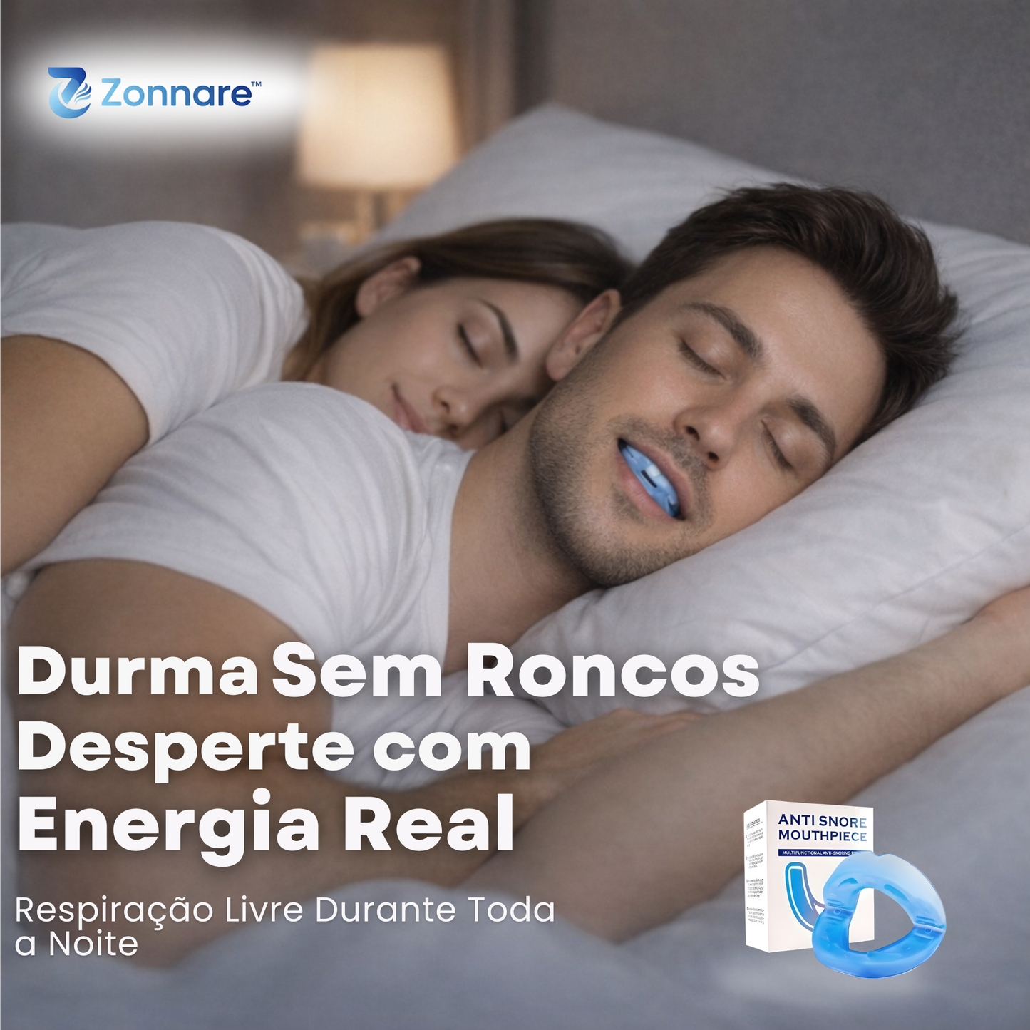 Protetor Bucal Anti-Ronco Zonnare