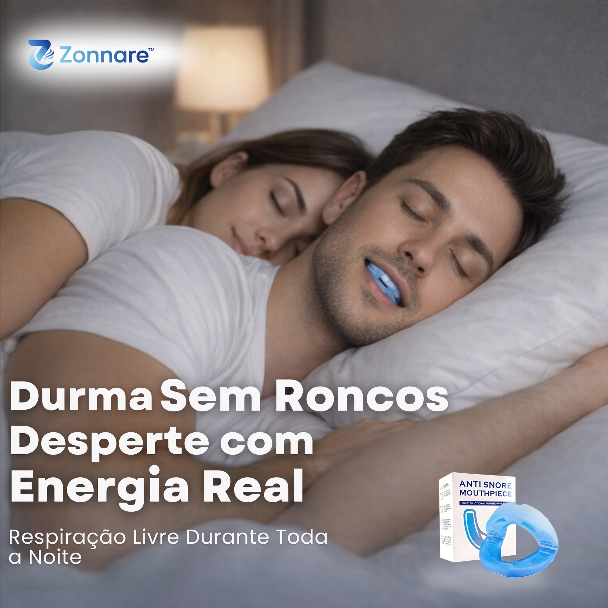 Protetor Bucal Anti-Ronco Zonnare